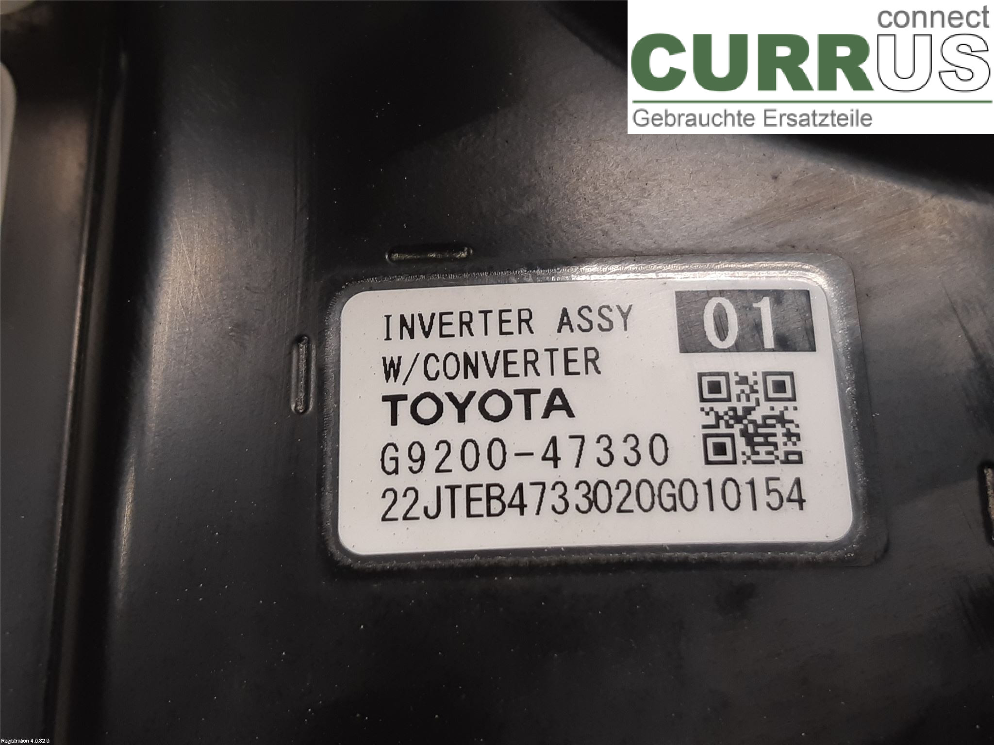 TOYOTA C-HR 16-23 Converter / inverter - electric G9200-49135 2ZR-FXE