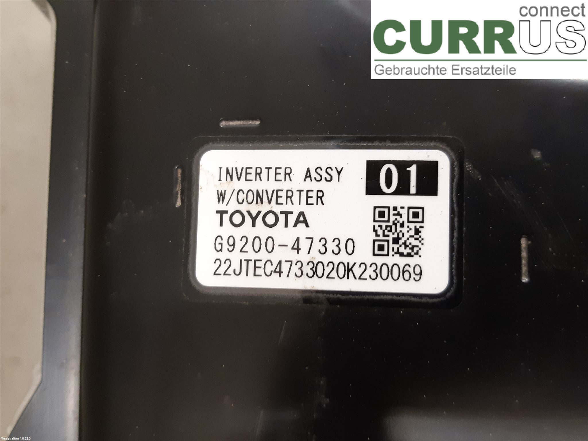 TOYOTA C-HR 16-23 Converter / inverter - electric G9200-49135 2ZR-FXE
