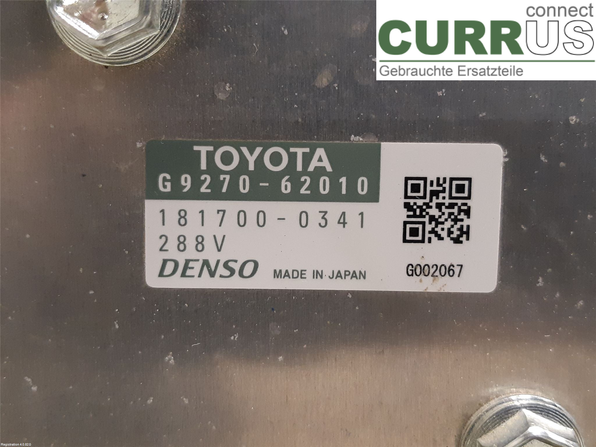 LEXUS RX AL20  16-22 Convertisseur / onduleur - électrique G92A0-48240 2GR-FXS