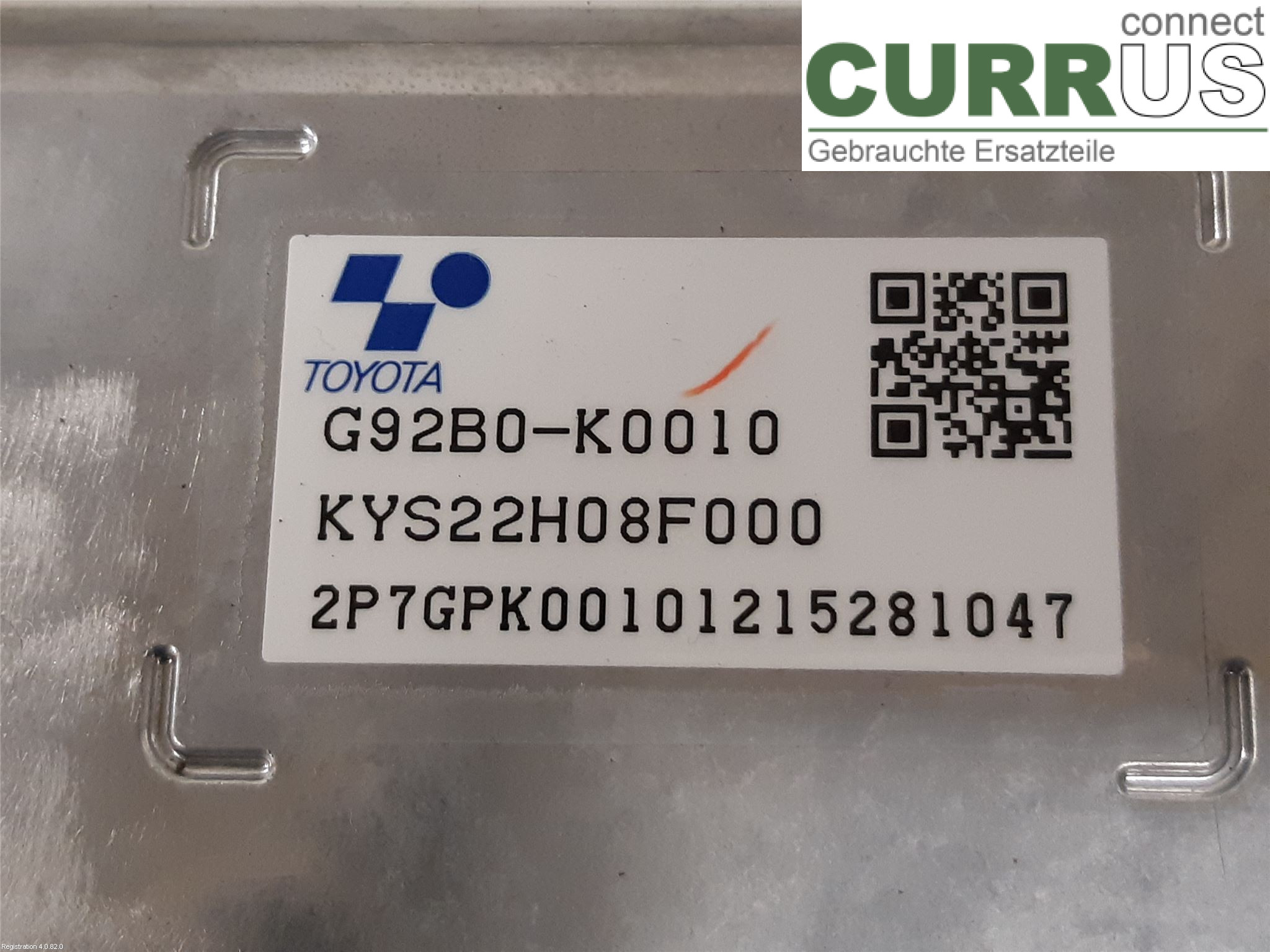 TOYOTA YARIS CROSS 21- Convertisseur / onduleur - électrique G92B0-K0010 M15A-FXE