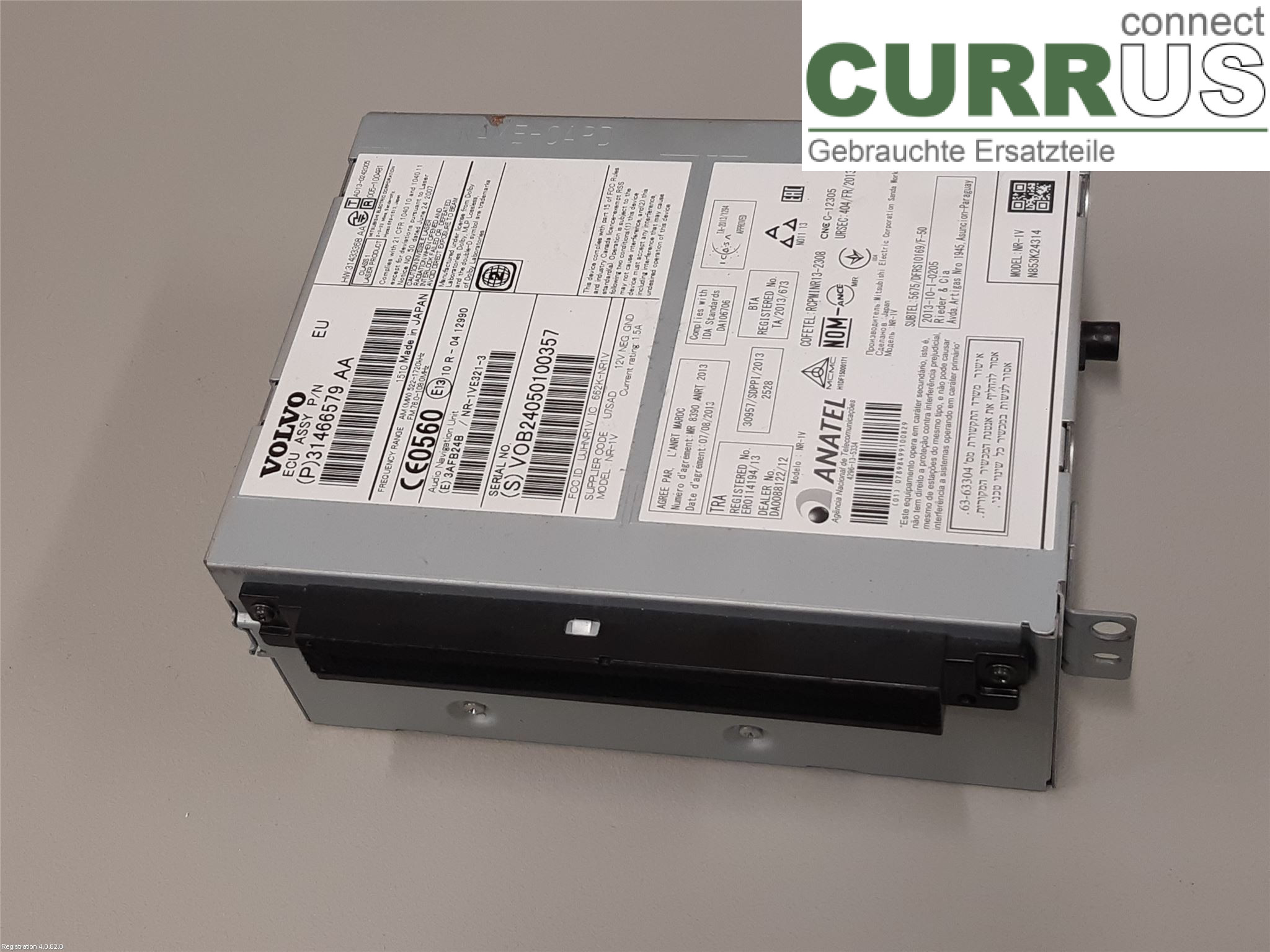 VOLVO XC70  14-16 Radio CD / Multimedia panel 36012367 D4204T5