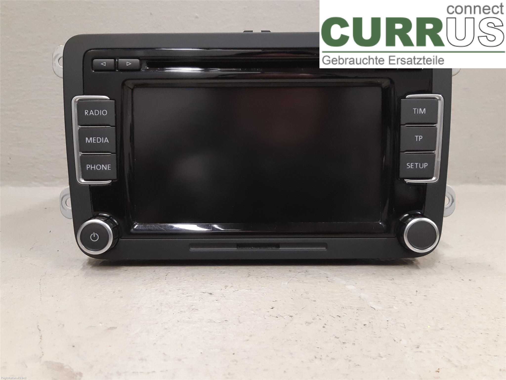 VW PASSAT  11-14 Radio CD / panneau multimédia 3C8 057 195 FX CDGA