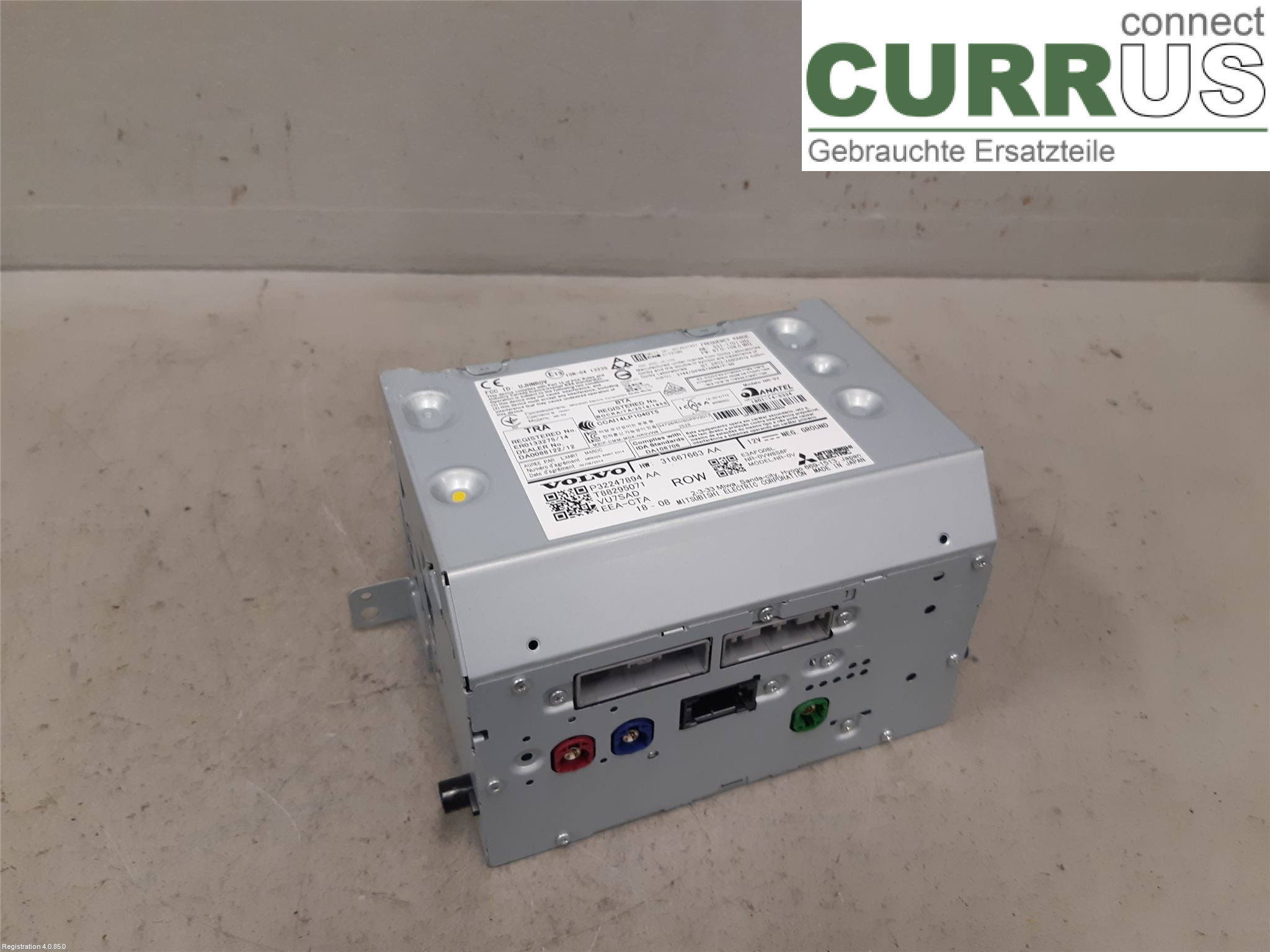 VOLVO V90  17- Radio CD / Multimedia panel 36011649 D4204T14