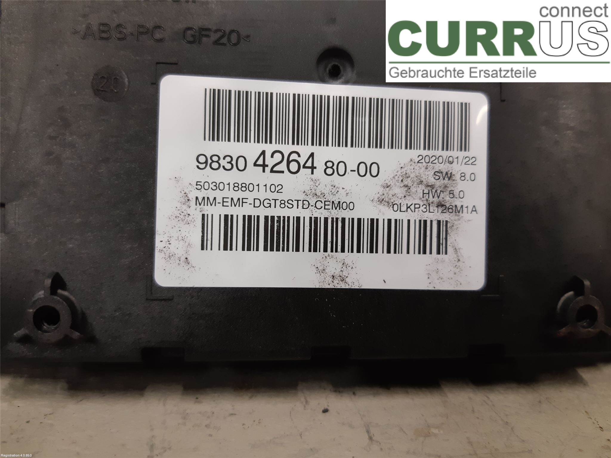 PEUGEOT PARTNER 19- car-part-types.display 9830426480 YHY