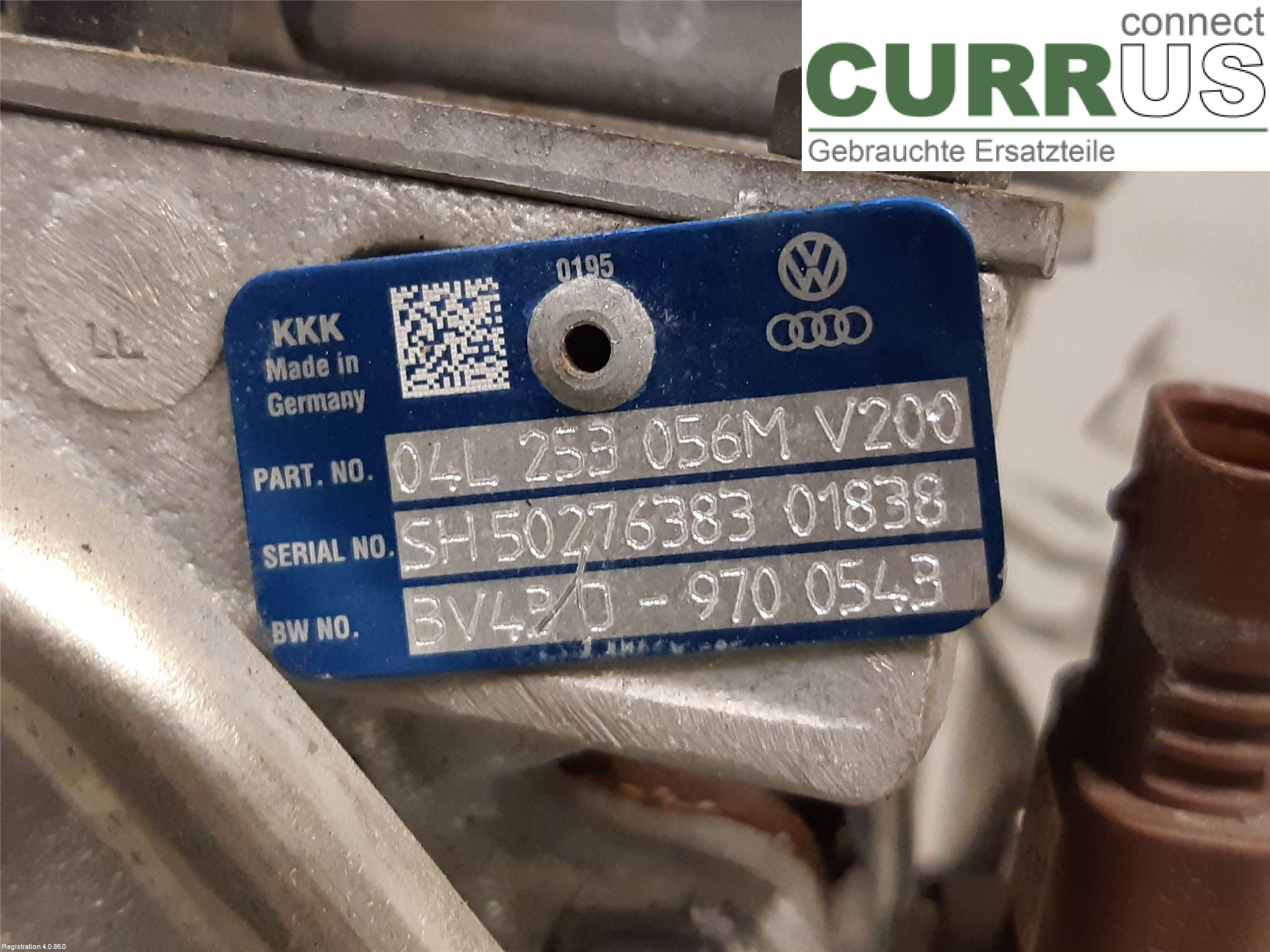 SKODA SUPERB 16-24 Turbo charger 04L 253 124 A DFCA