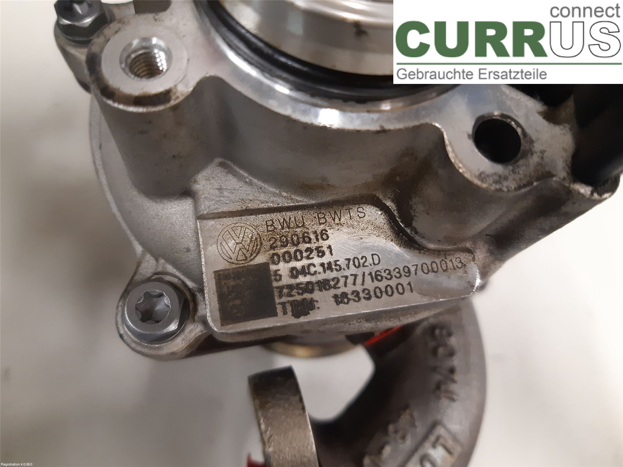 AUDI A3/S3 8V  13-20 Turbo charger 04C145703 CHZD