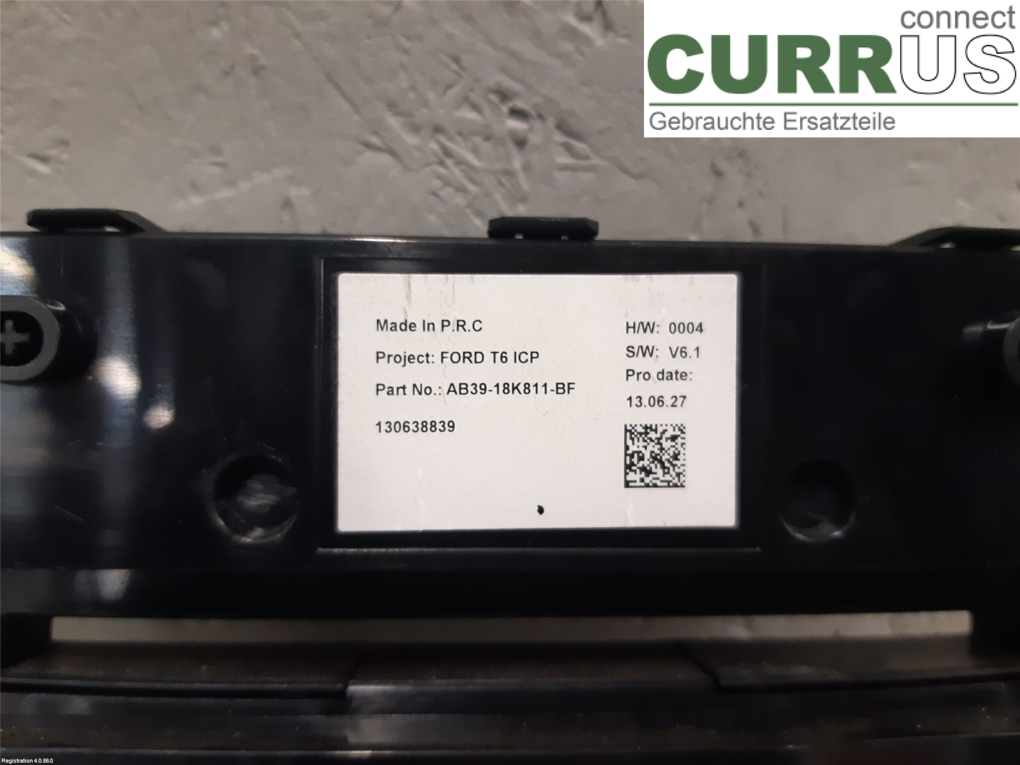 FORD RANGER EU 12-23 Radio CD / Multimedia panel 5264362 SA2R