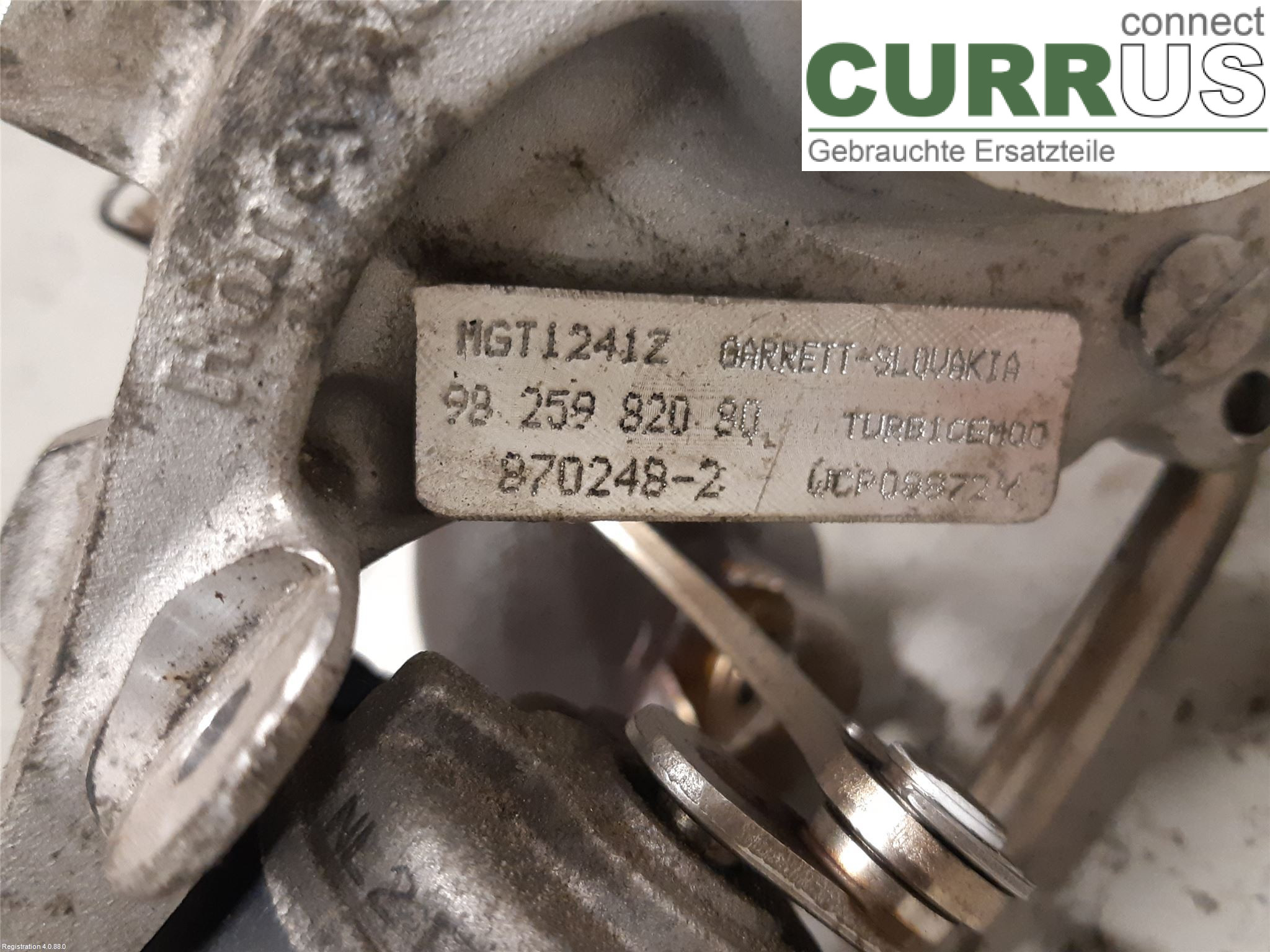 PEUGEOT 308  14-21 Turbo charger 98 259 820 80 HNS
