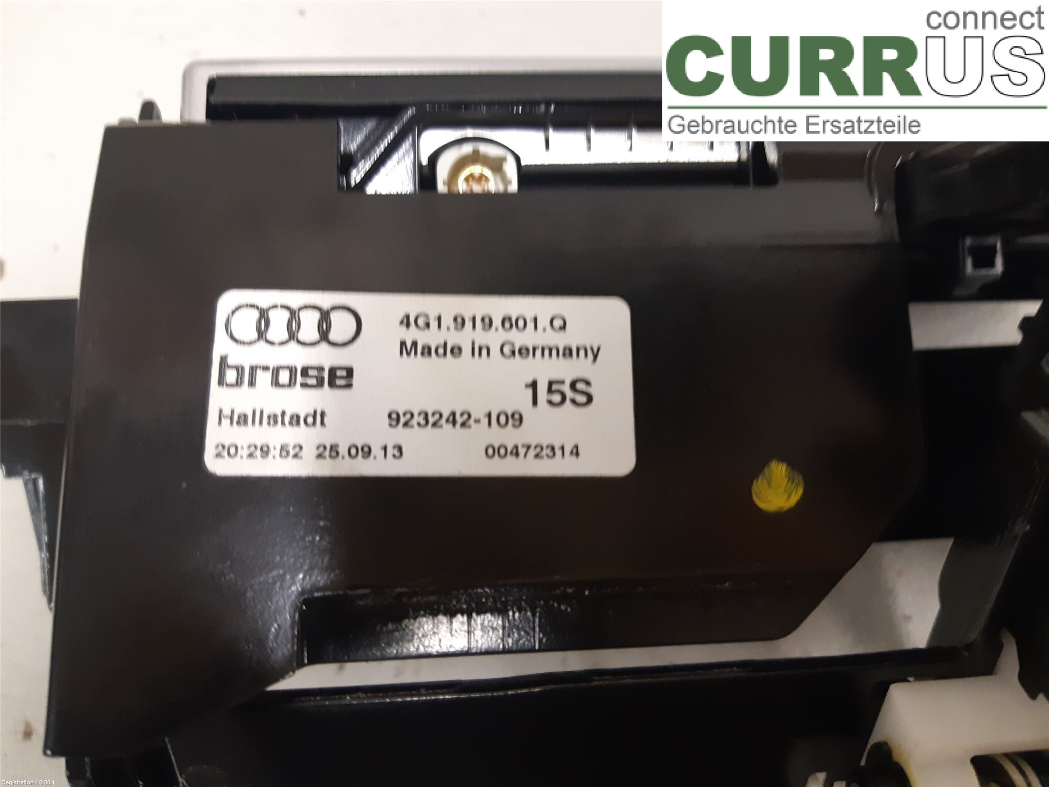 AUDI A6/S6 4G   11-18 Radio CD / Multimedia panel 4G0 919 607 J CGLC