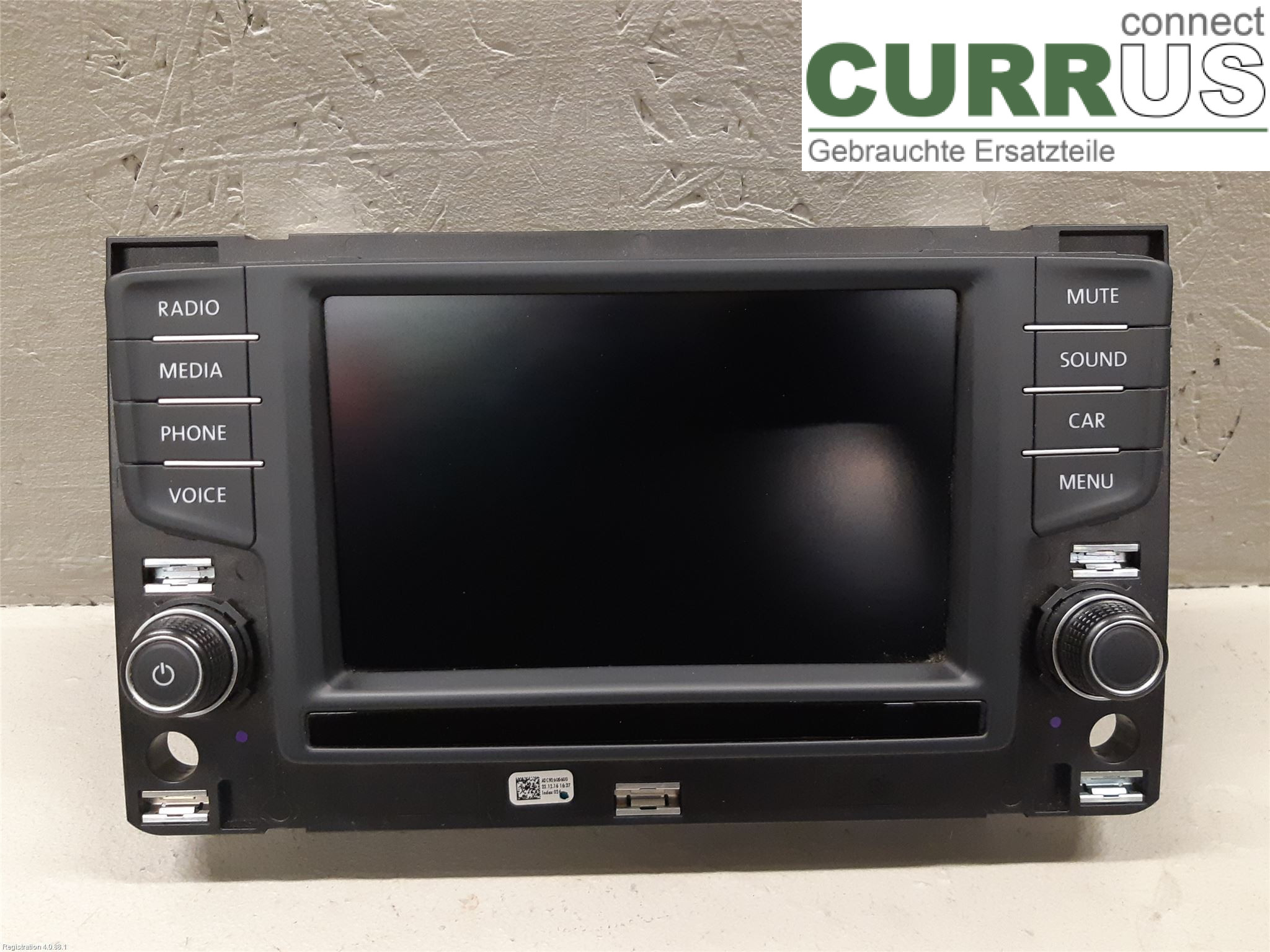 VW PASSAT 15-19 Radio CD / Multimedia panel 3G0919605B DFCA