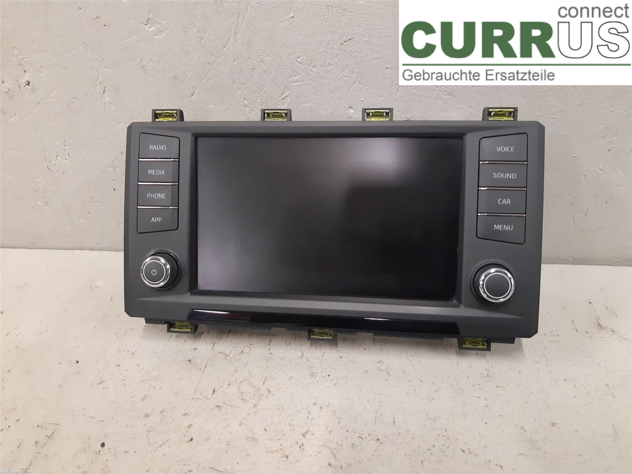 SEAT ATECA 16- Radio CD / Multimedia panel 575919606A CHZJ