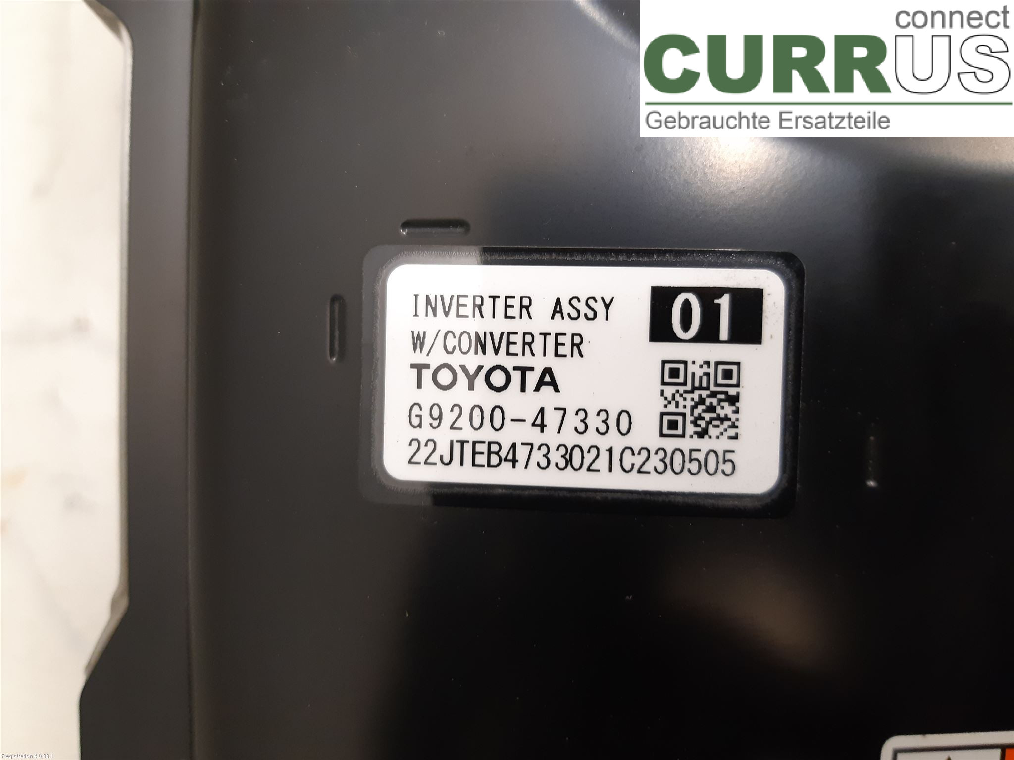 TOYOTA C-HR 16-23 Converter / inverter - electric G9200-49136 2ZR-FXE