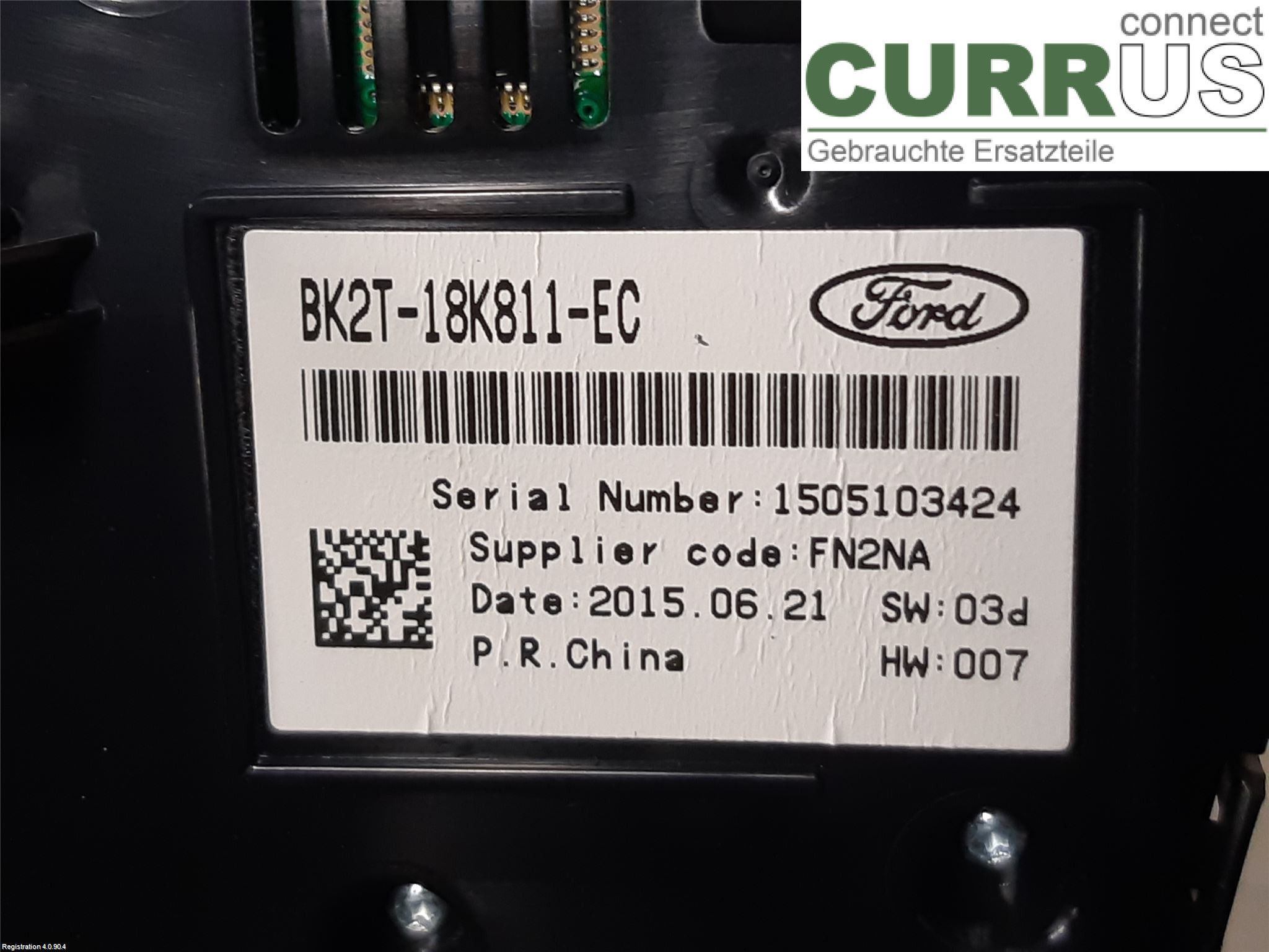 FORD TRAN./TOURN CONNECT 13- Radio CD / Multimedia panel 2013323 TZGA