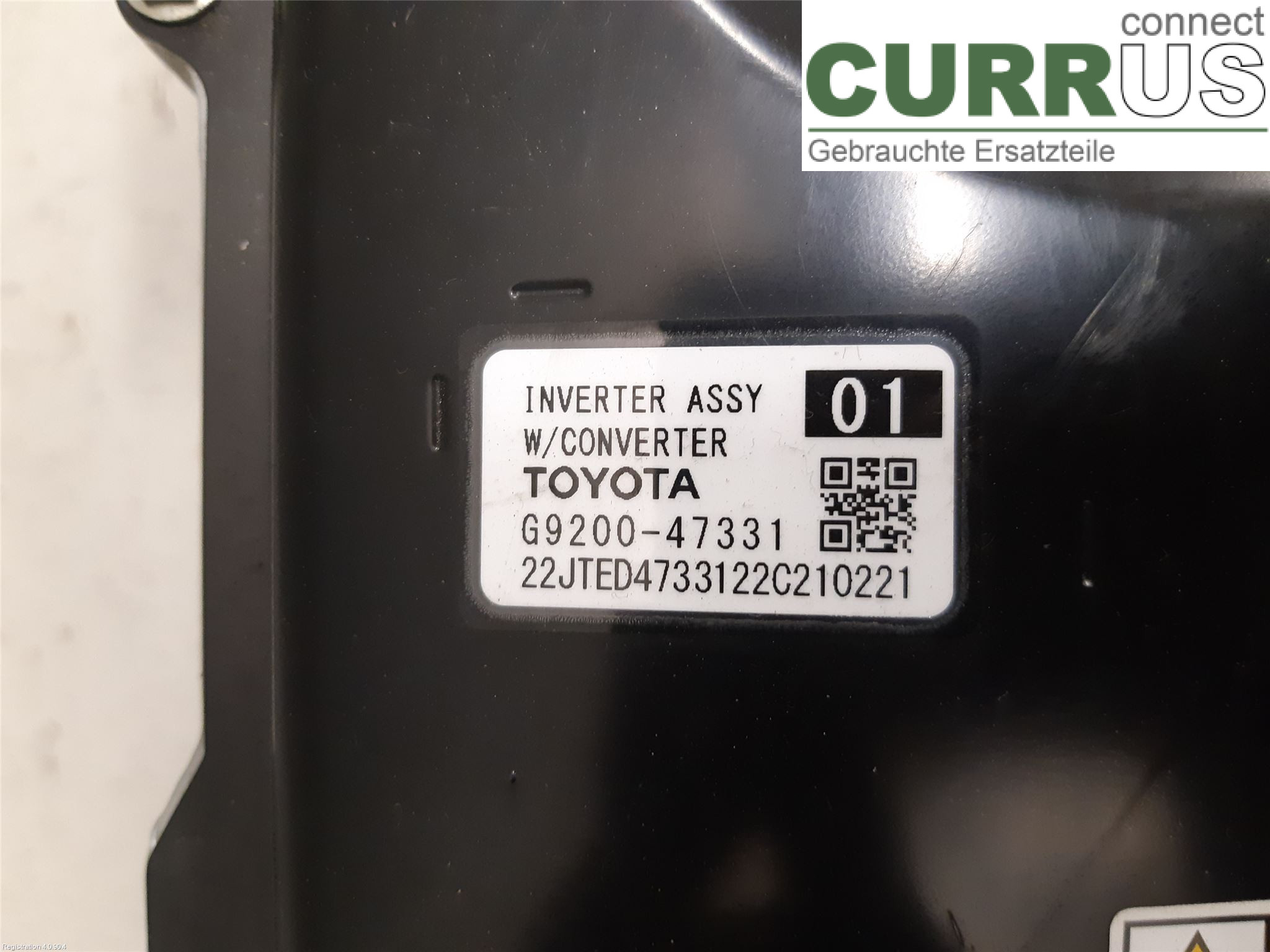 TOYOTA COROLLA 19- Converter / inverter - electric G9200-49136 2ZR-FXE