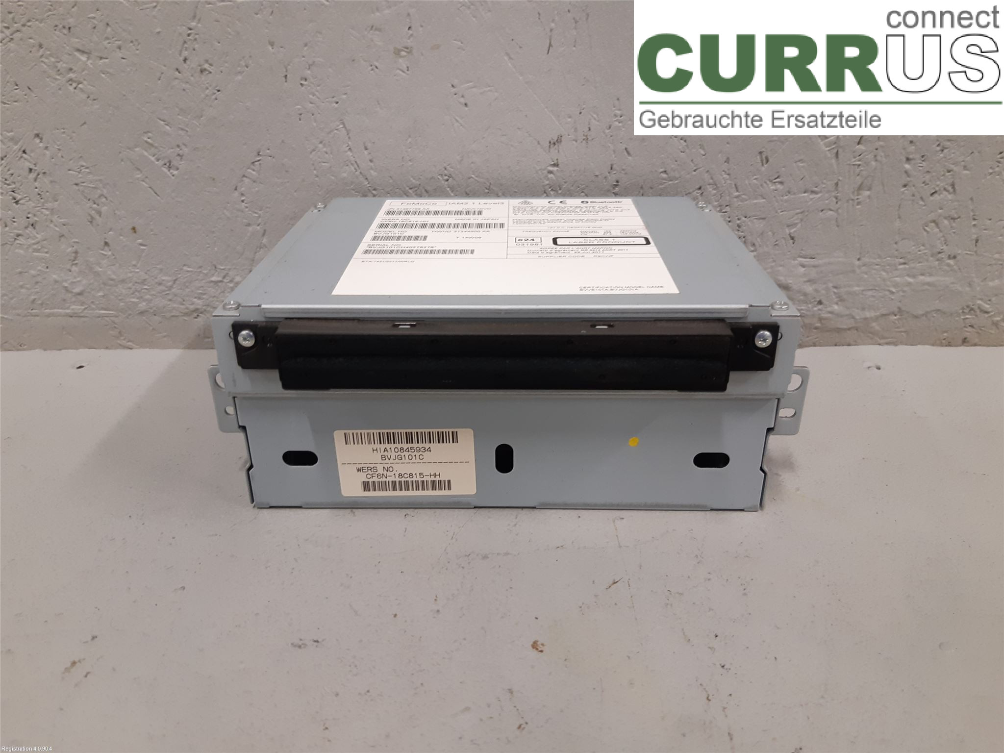 LAND ROVER EVOQUE  L538  11-18 Radio CD / Multimedia panel LR087426  224DT