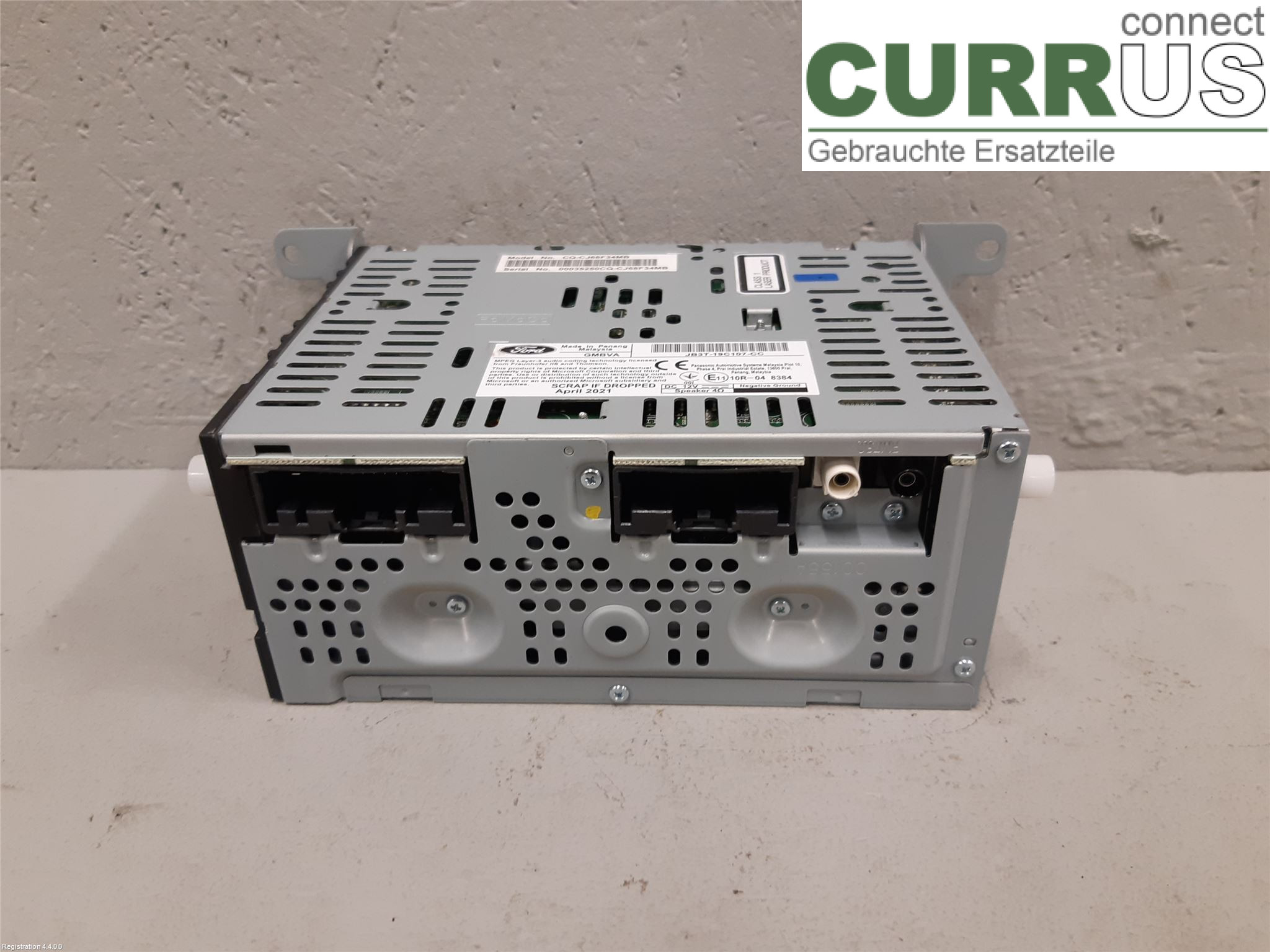 FORD RANGER EU 12-23 Radio CD / Multimedia panel 2478611 YN2X