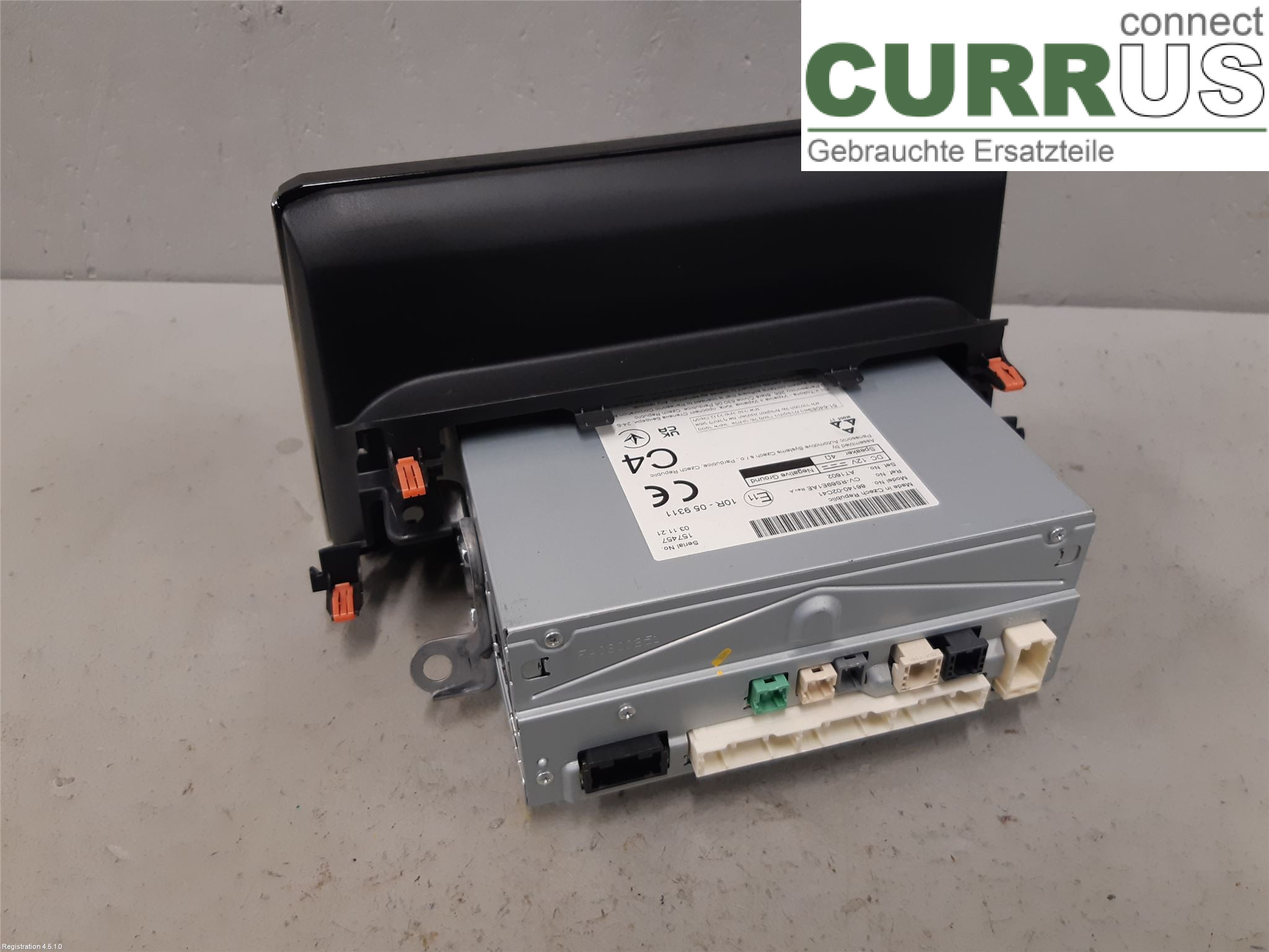 TOYOTA COROLLA 19- Radio CD / Multimedia panel 86140-02M20 2ZR-FXE