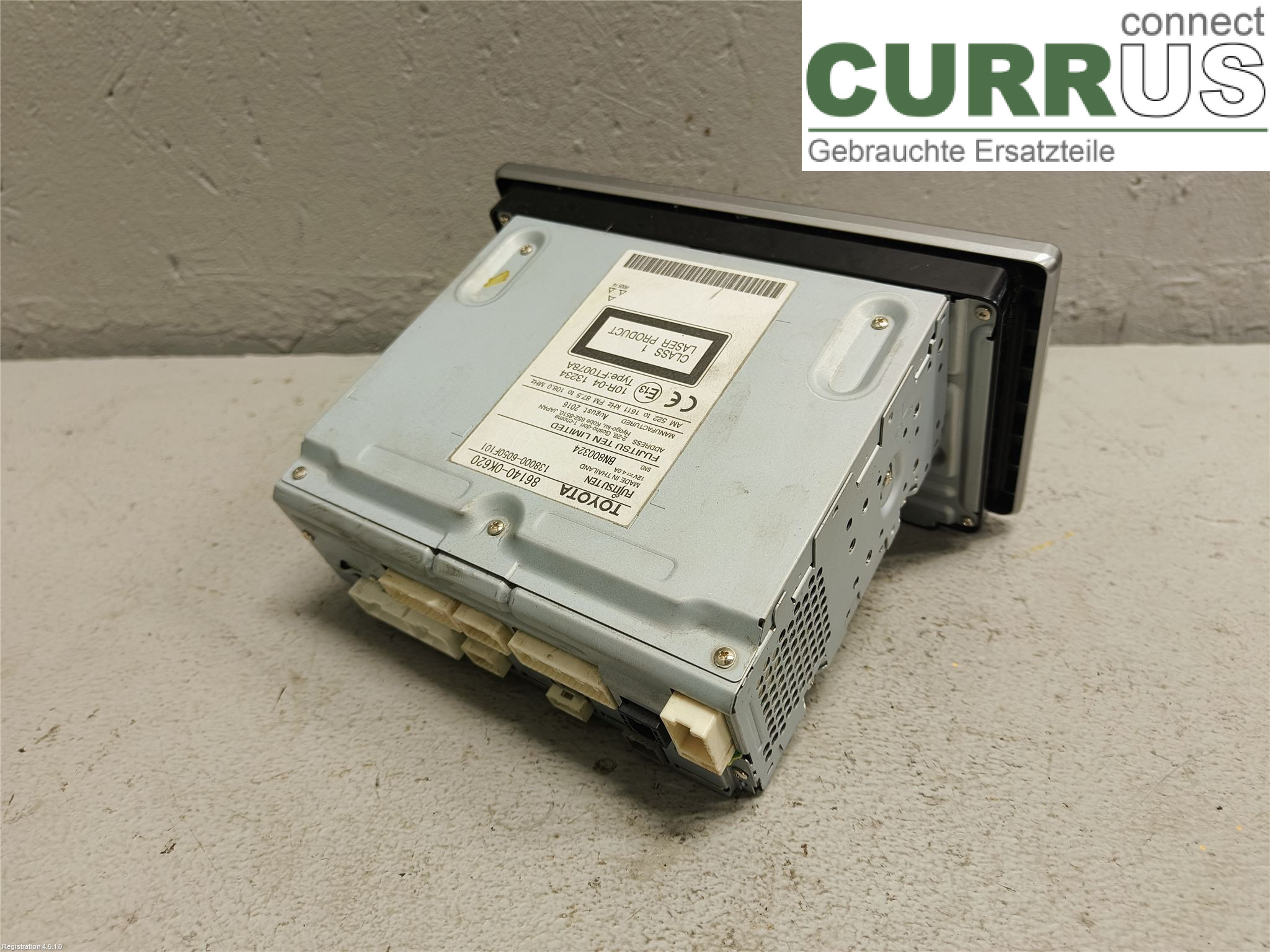 TOYOTA HILUX  16- Radio CD / Multimedia panel 86140-0K620 2GD-FTV