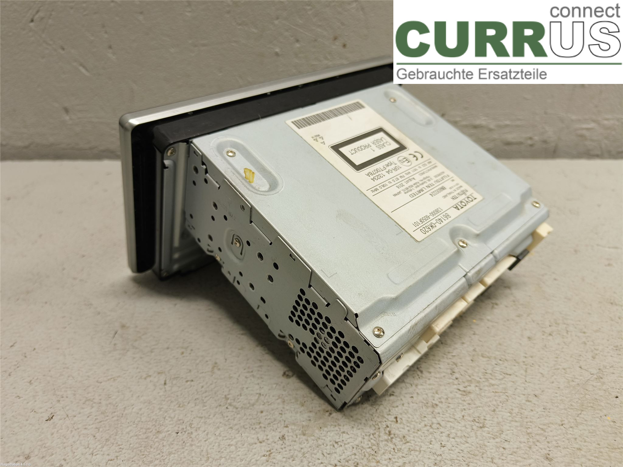 TOYOTA HILUX  16- Radio CD / Multimedia panel 86140-0K620 2GD-FTV