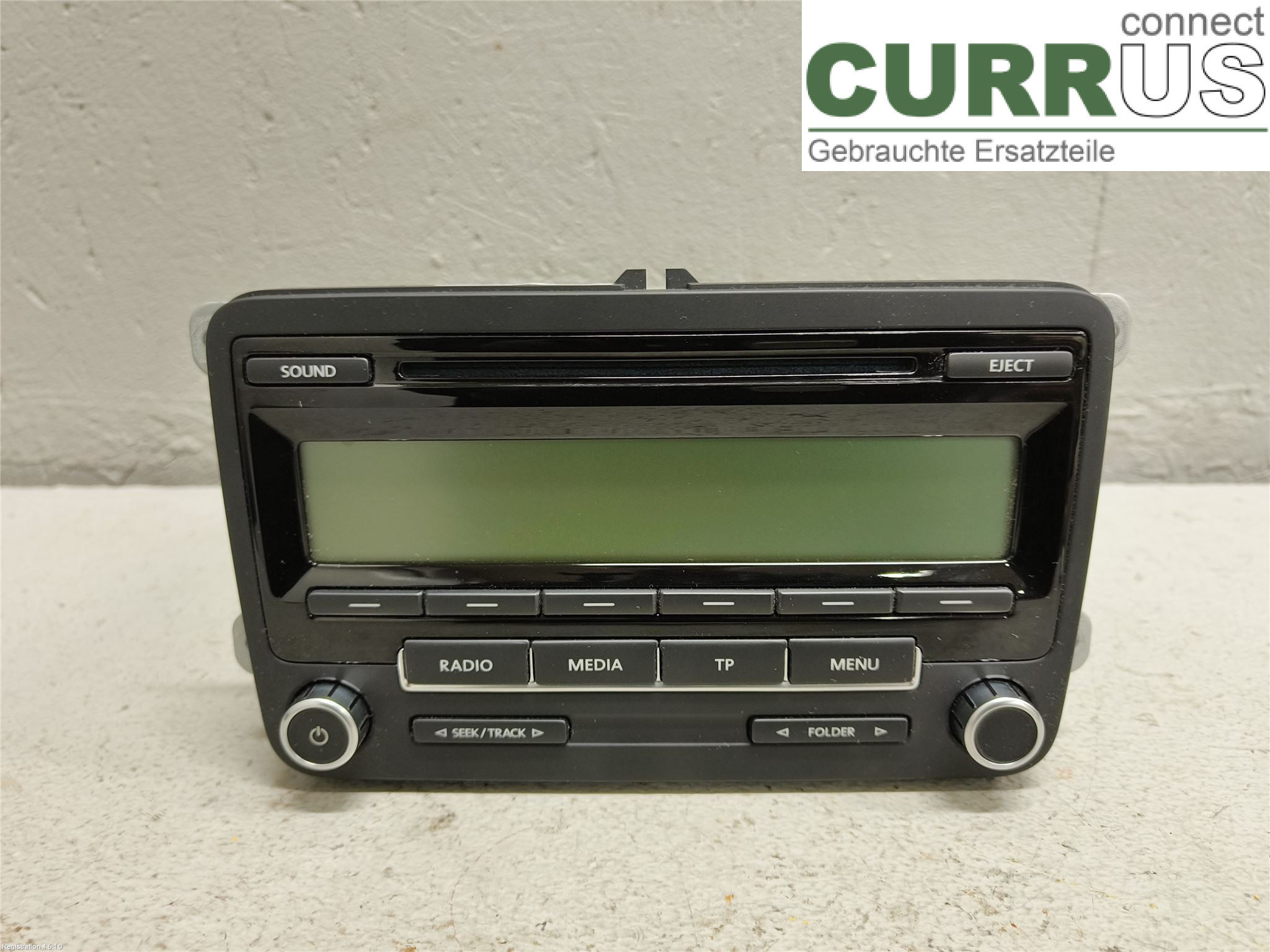 VW GOLF VI     09-13 Radio CD / Multimedia panel 1K0 057 187 AX CAXA