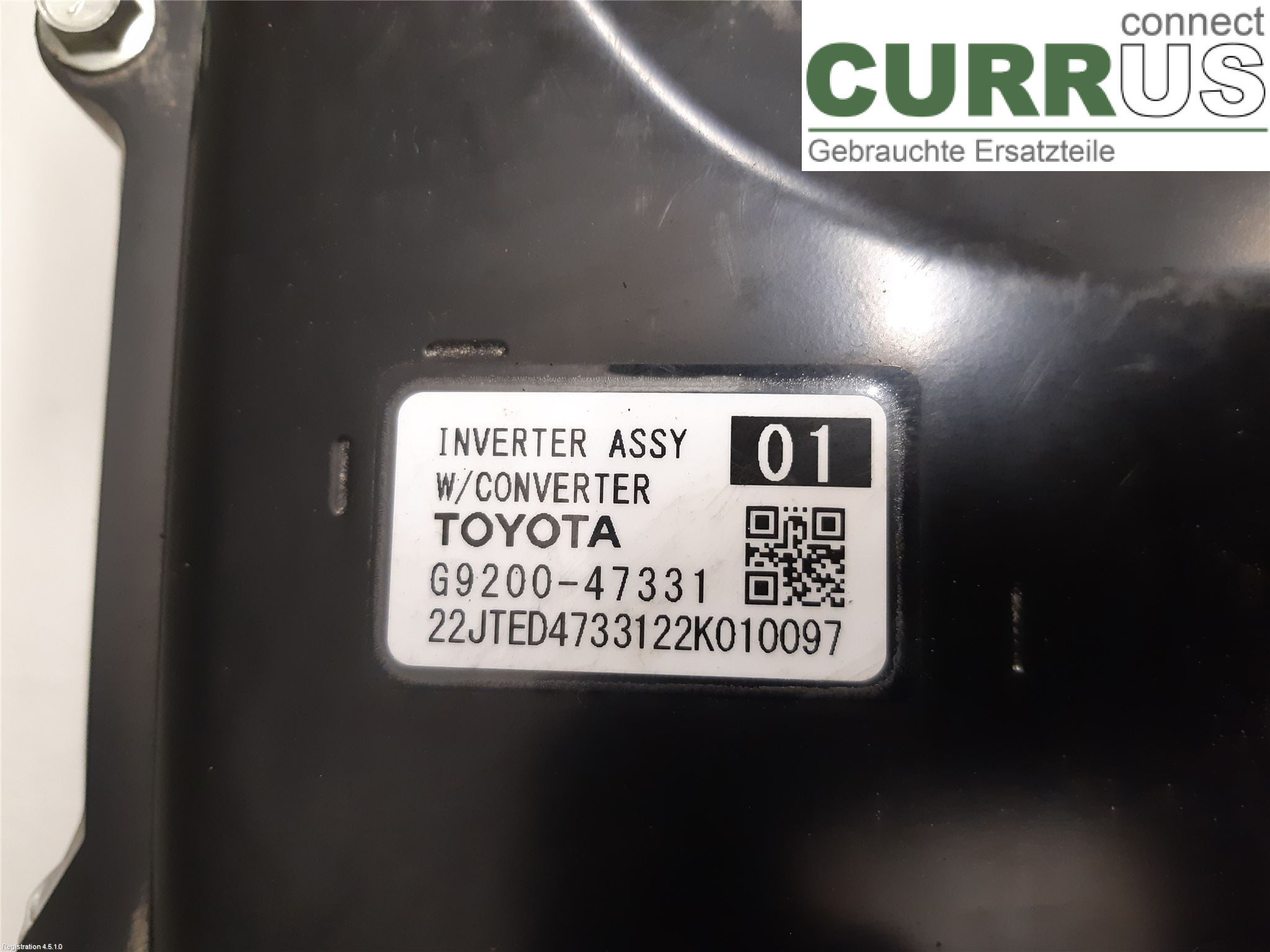 TOYOTA COROLLA 19- Converter / inverter - electric G9200-49136 2ZRFXE