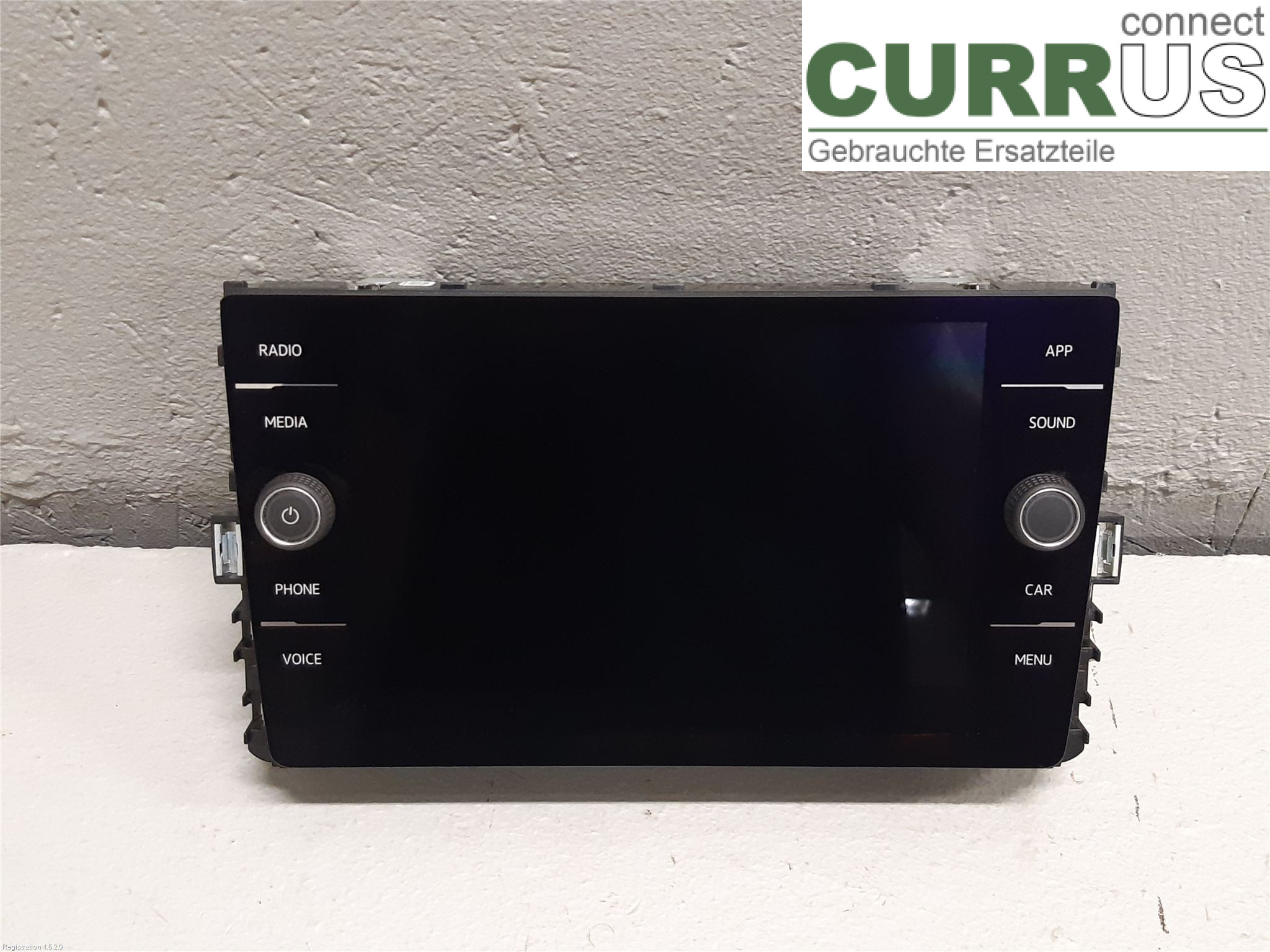VW GOLF / E-GOLF VII   13-20 Radio CD / Multimedia panel 5NN 919 605 A CHZC
