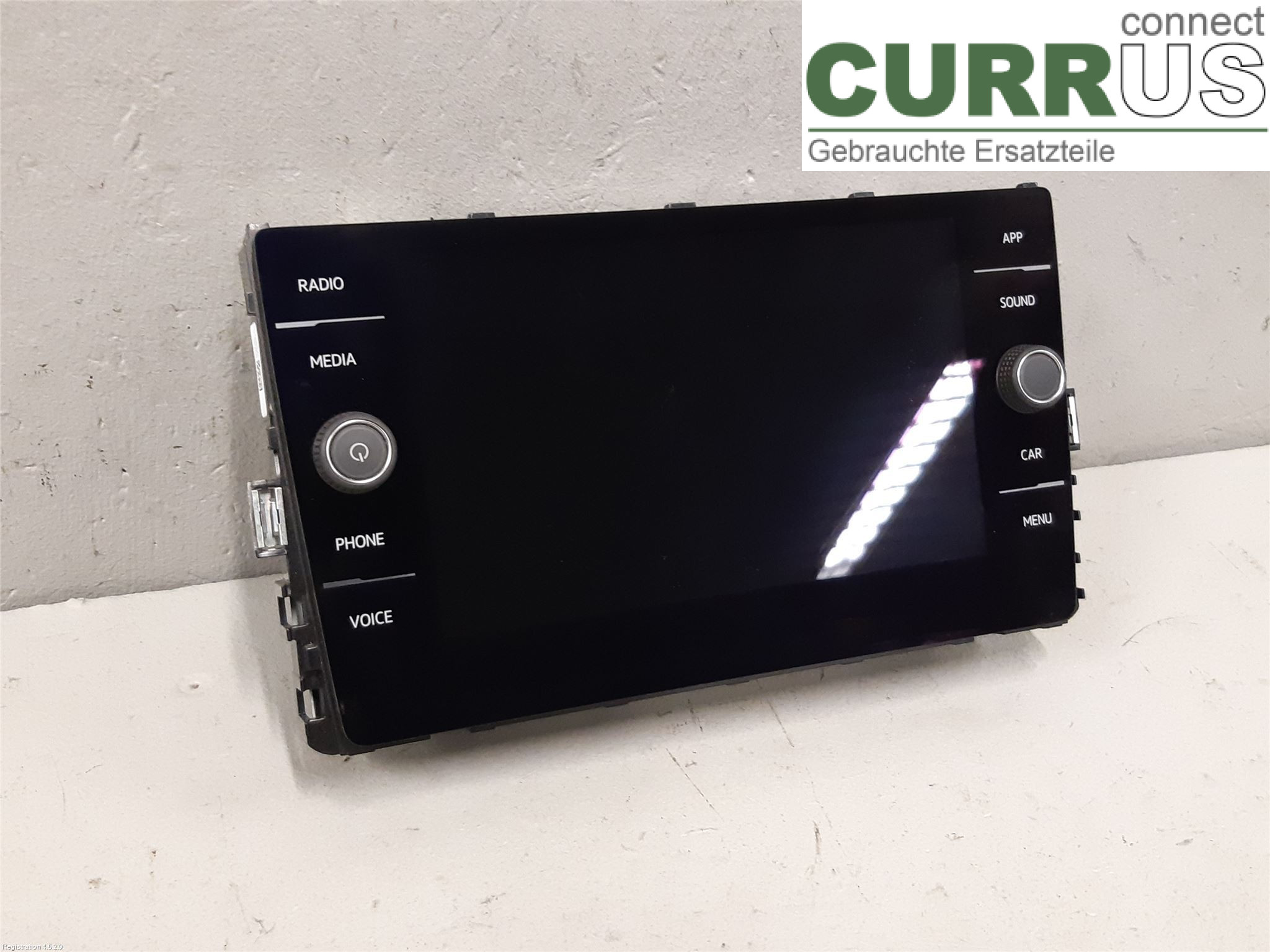 VW GOLF / E-GOLF VII   13-20 Radio CD / Multimedia panel 5NN 919 605 A CHZC