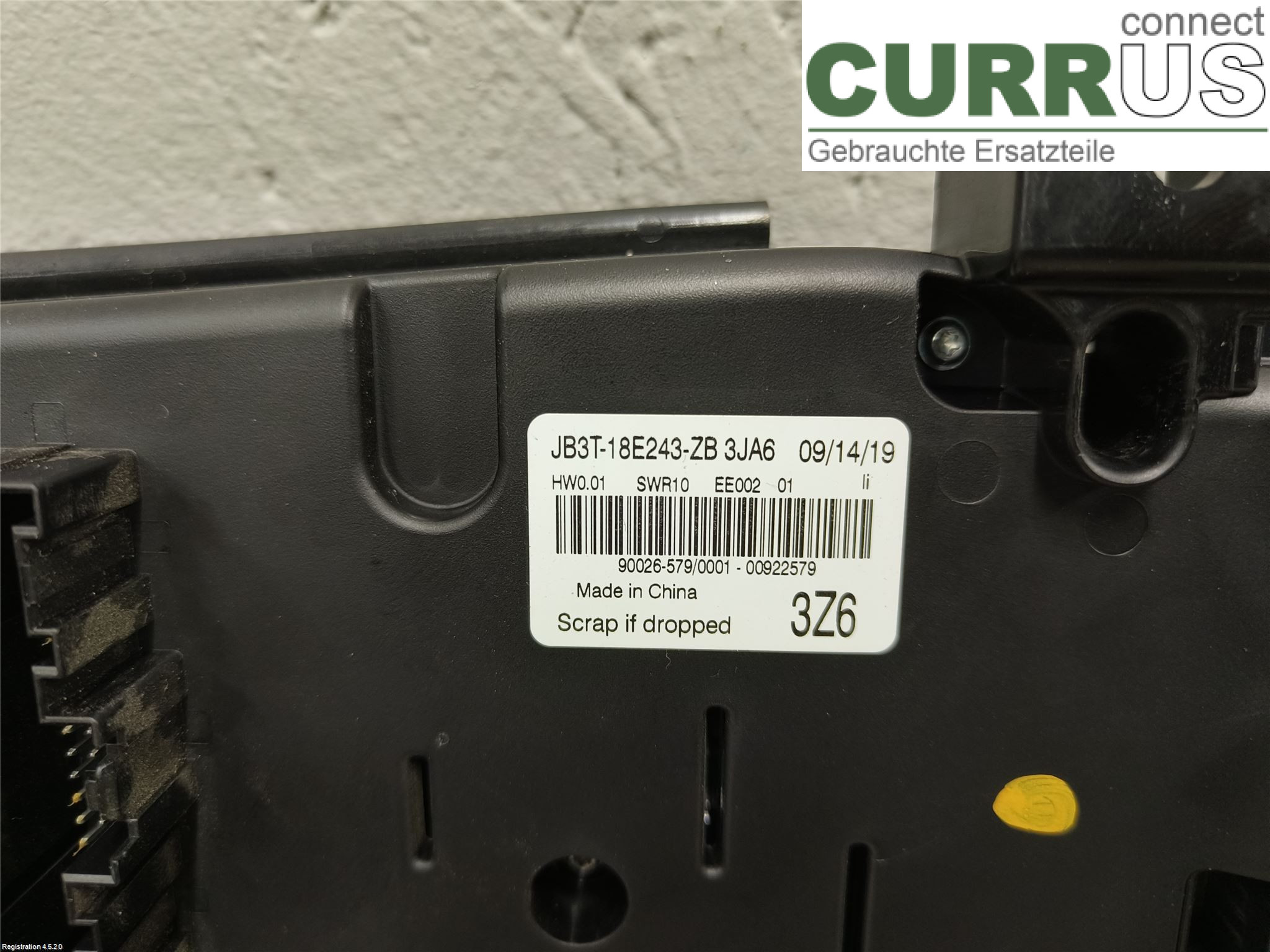 FORD RANGER EU 12-23 Radio CD / Multimedia panel 2631948 BC2X