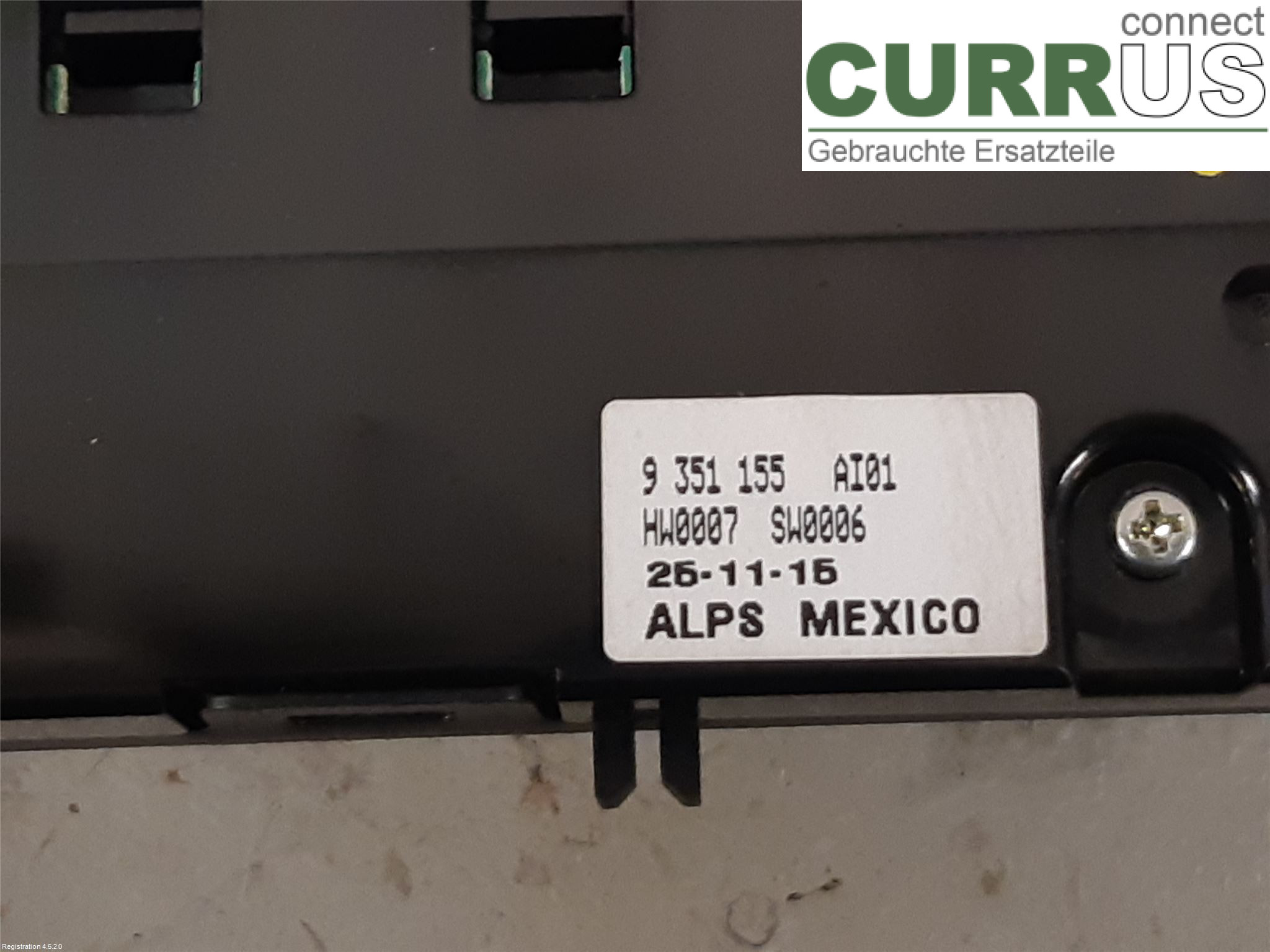 BMW X3 F25    10-17 Radio CD / Multimedia panel 61 31 9 351 155 B47-D20A