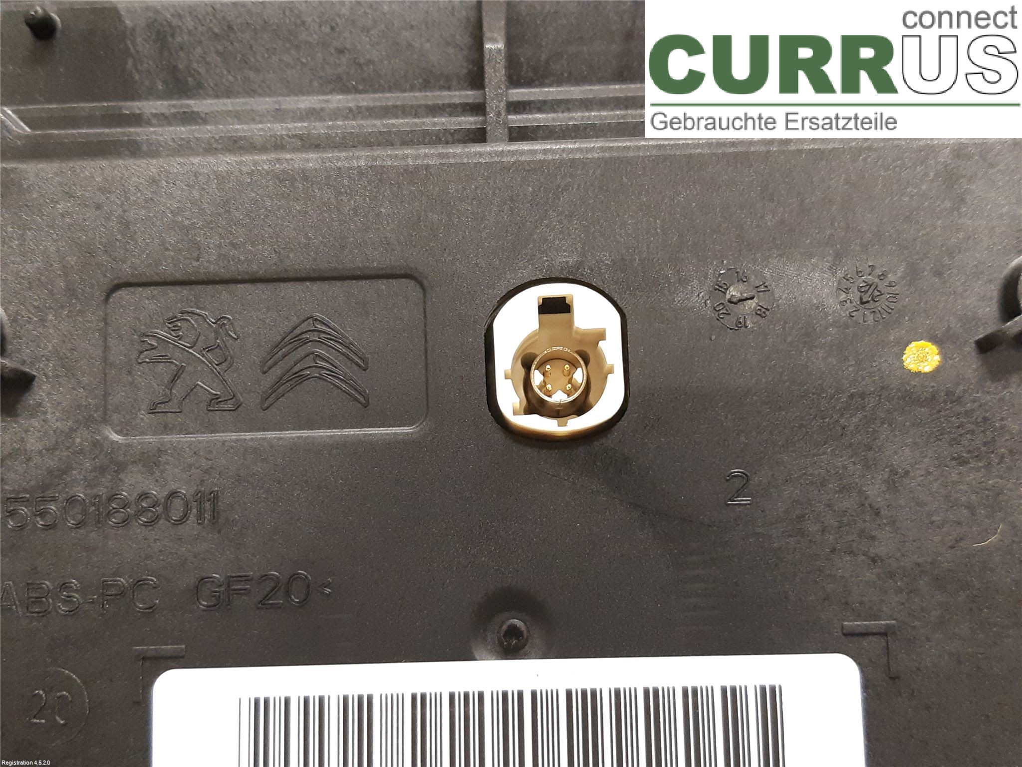 PEUGEOT PARTNER 16-18 Radio CD /Multimediapanel 9830426480 