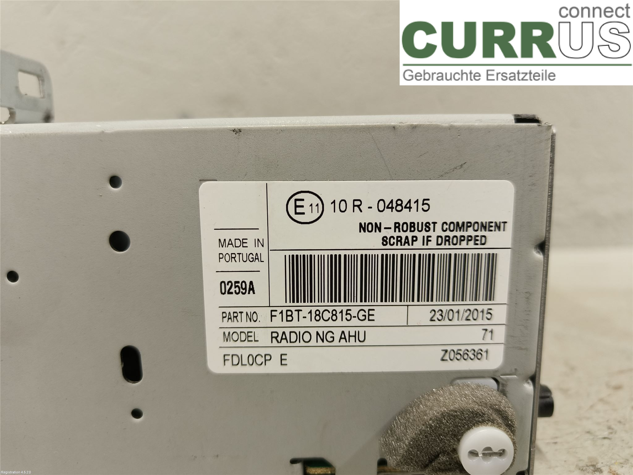 FORD TRAN./TOURN CONNECT 13- Radio CD / Multimedia panel 2335495 T1GA