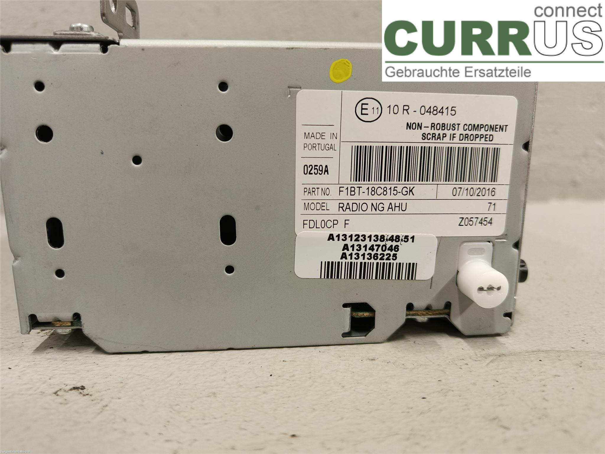 FORD TRAN./TOURN CONNECT 13- Radio CD / Multimedia panel 2335495 XWGB