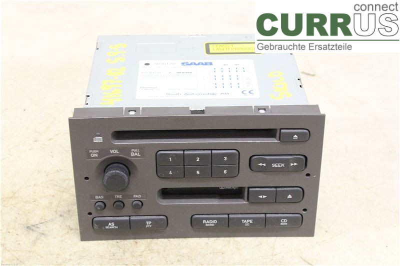 SAAB 9-5         -05  Radio CD /Multimediapanel 5038120 B205E 2,0T