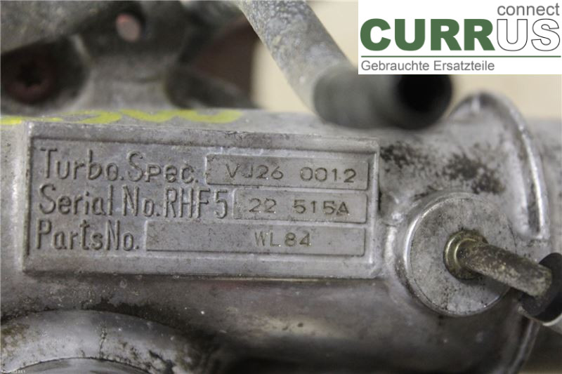 MAZDA B2500 Turbo charger VJ260012 2,5 TD