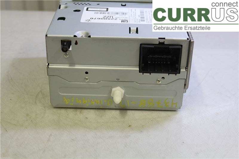 OPEL INSIGNIA  09-16 Radio CD / Multimedia panel P1780460 2,0 CDTI ecof