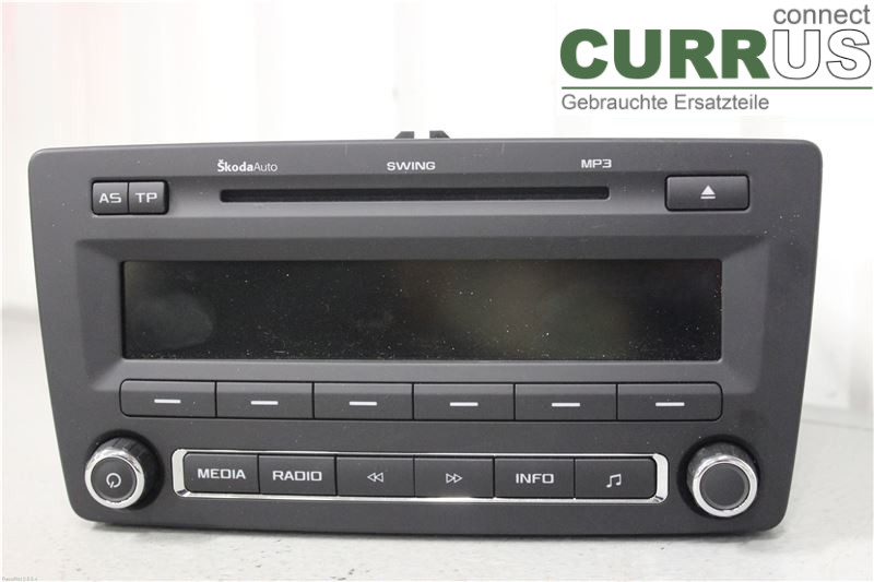 SKODA OCTAVIA    05-13 Radio CD / Multimedia panel 1Z0035161M 2,0tdi