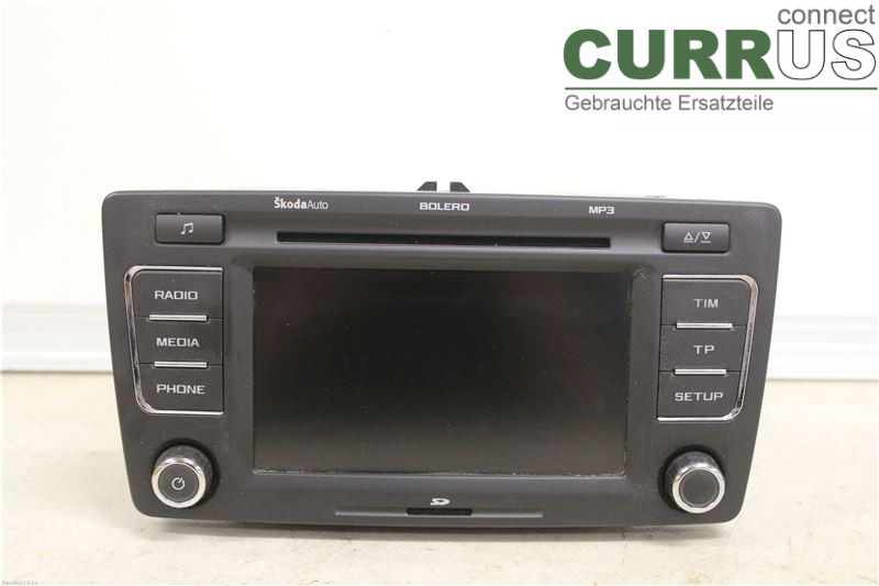 SKODA OCTAVIA    05-13 Radio CD / panel multimedialny 1Z0035156G 2,0TDI