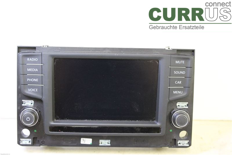 VW GOLF / E-GOLF VII 13-20 Radio CD / Multimedia panel 3G0919605B 1.6TDI
