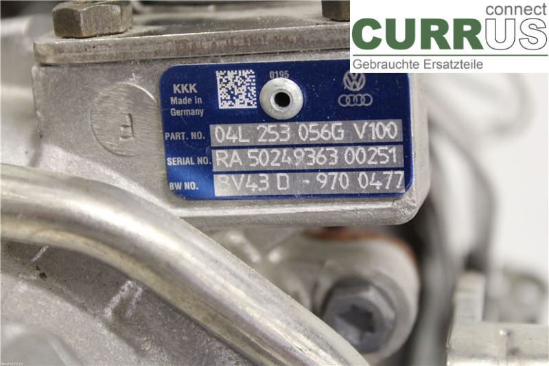 VW PASSAT  15-19 Turbo charger 04L253056MX 2.0 TDI