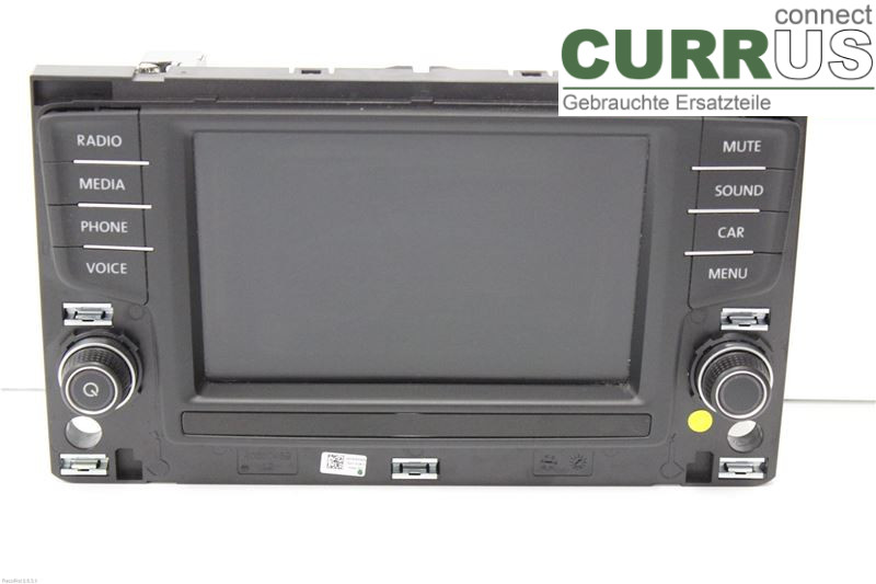 VW GOLF / E-GOLF VII 13-20 Radio CD / Multimedia panel 3G0919605B 1,2 TSI