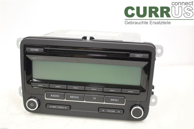 VW GOLF V      04-09 Radio CD /Multimediapanel 1K0035186AA 1.6 MULTIFUEL