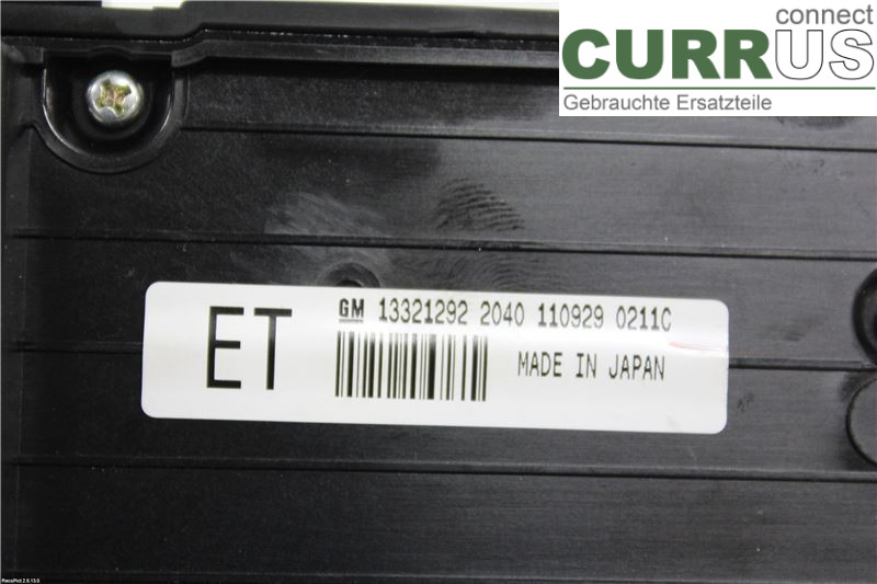 OPEL INSIGNIA  09-16 Radio CD / Multimedia panel P1781011 2,0 CDTI
