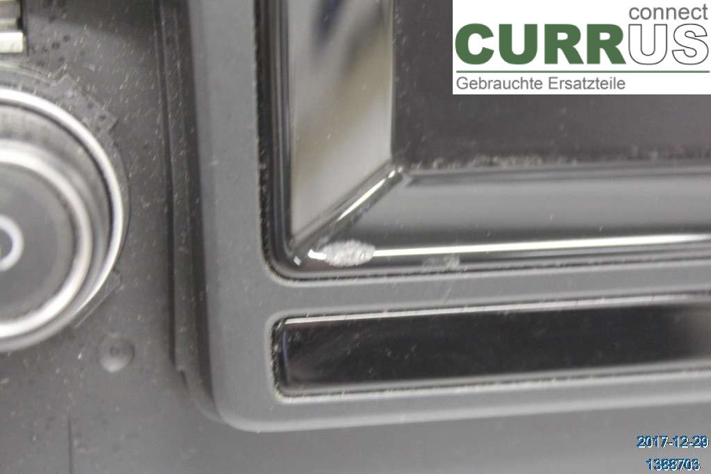 VW GOLF / E-GOLF VII 13-20 Radio-CD-/Multimedia-Panel 5G0919605 1.6 TDI