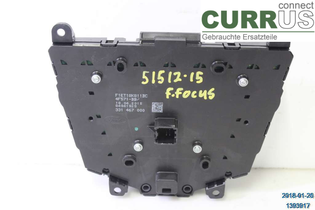 FORD FOCUS  15-18 Radio CD / Multimedia panel 1924167 1.5 TDCI
