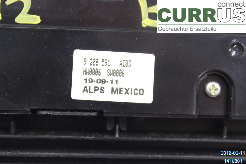 BMW X3 F25    10-17 Radio CD / Multimedia panel 6131935155 2,0D