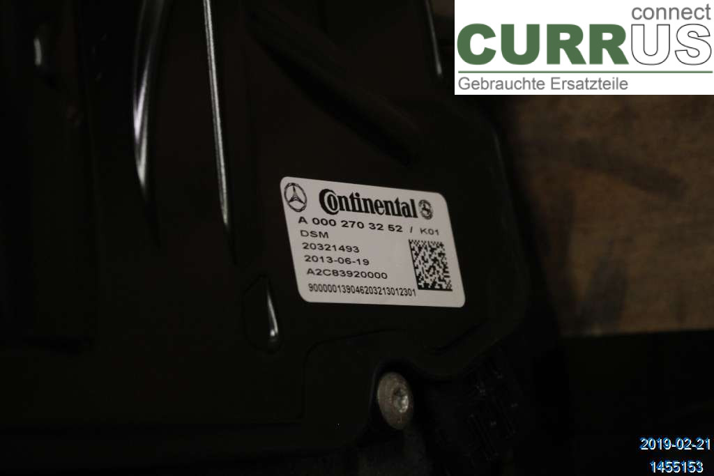 MB E-KLASS (W212) 09-16 Gearbox (Automatic) A2122708008 220 CDI