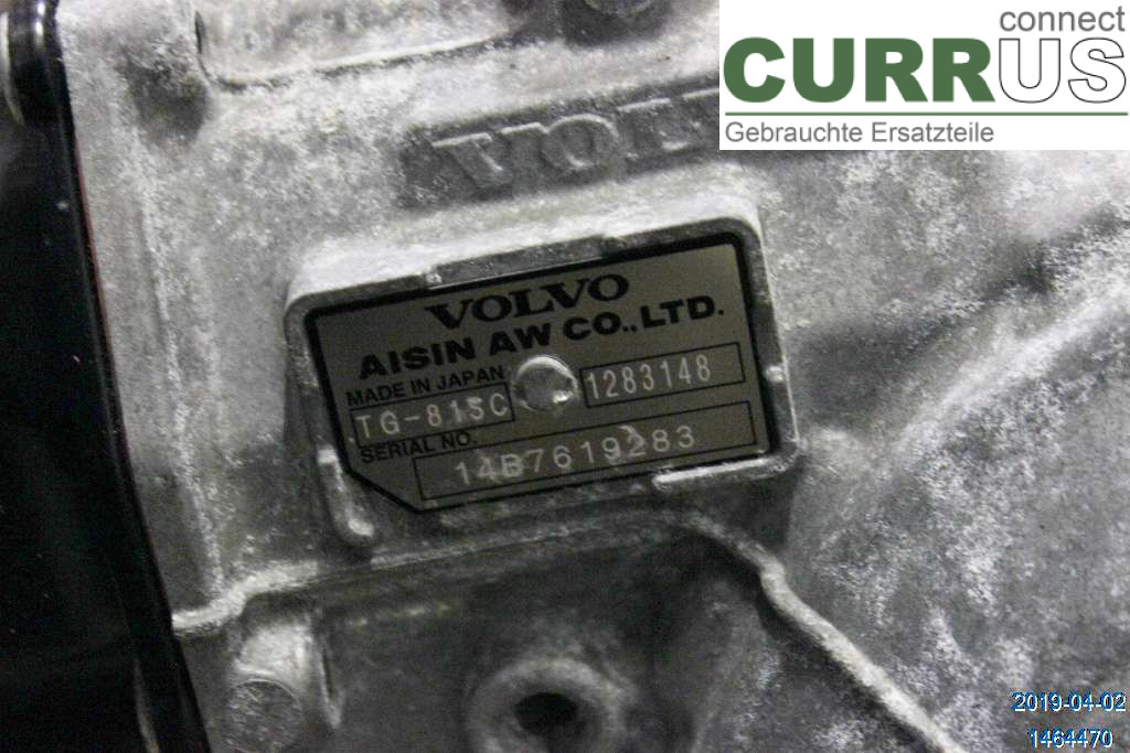 VOLVO V60  14-18 Gearbox (Automatic) 36050696 2.0 D4