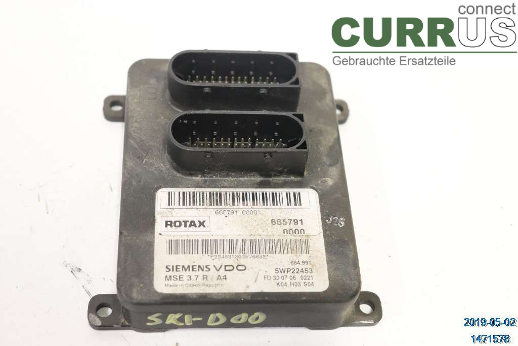 SNÖSKOTER SKI-DOO Engine Control Unit (ECU) 420665791 MACH Z 1000 X