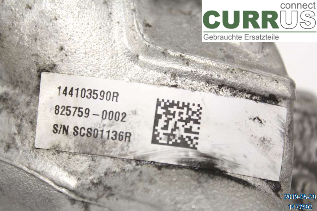 RENAULT MASTER IV  10-14 Turbolader 144109281R 2,3 DCI