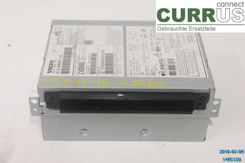 VOLVO XC60  14-17 Radio CD / Multimedia panel 36012367 D4 2,4